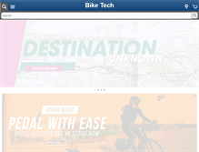 Tablet Screenshot of biketechonline.com